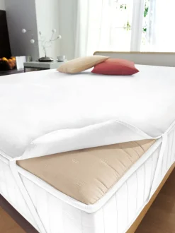 PRONIGHT Matratzenschoner 100 x 200 cm weiß