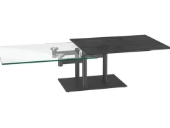 Puro Couchtisch OPERA 90(150) x 60 cm titan