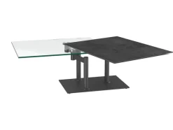 Puro Couchtisch OPERA 90(150) x 60 cm titan