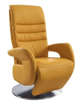 PURO Fernsehsessel CERGY S1-V1 Stoffbezug yellow