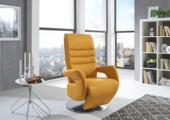 PURO Fernsehsessel CERGY S1-V1 Stoffbezug yellow