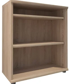 QUARTIER Regal POINT 80 x 92 cm Eiche Sägerau Bardolino