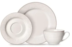 Ritzenhoff & Breker Dessertteller ISABELLA 6er Set cremeweiß