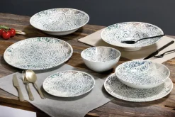 Ritzenhoff & Breker Dessertteller LUIGI 21 cm beige/blau