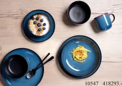 Ritzenhoff & Breker Frühstücksteller BALI 6er Set blau