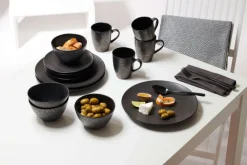Ritzenhoff & Breker Frühstücksservice KITWE 12-teilig schwarz