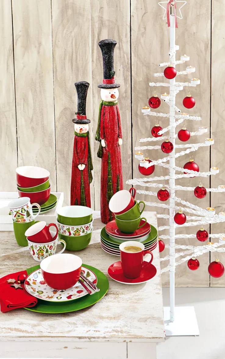 Ritzenhoff & Breker Kaffeebecher DOPPIO 6er Set rot