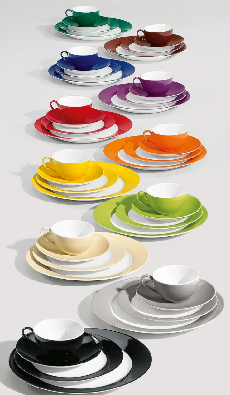 Ritzenhoff & Breker Kaffeebecher DOPPIO 6er Set rot