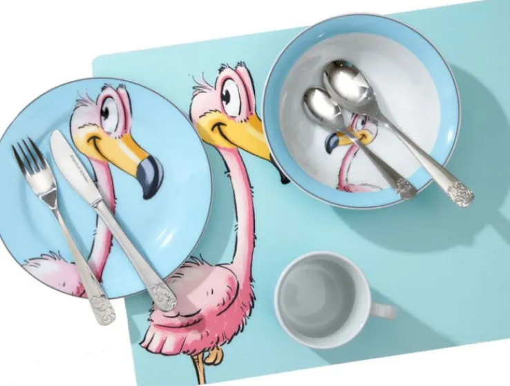 Ritzenhoff & Breker Kindergeschirr-Set HAPPY ZOO FLO 3-teilig