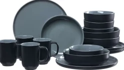 Ritzenhoff & Breker Kombiservice JASPER 16-teilig schwarz