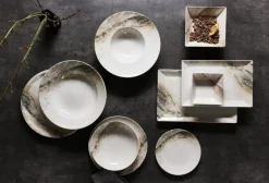 Ritzenhoff & Breker Servierplatte AREZZO 30x20 cm Steinzeug