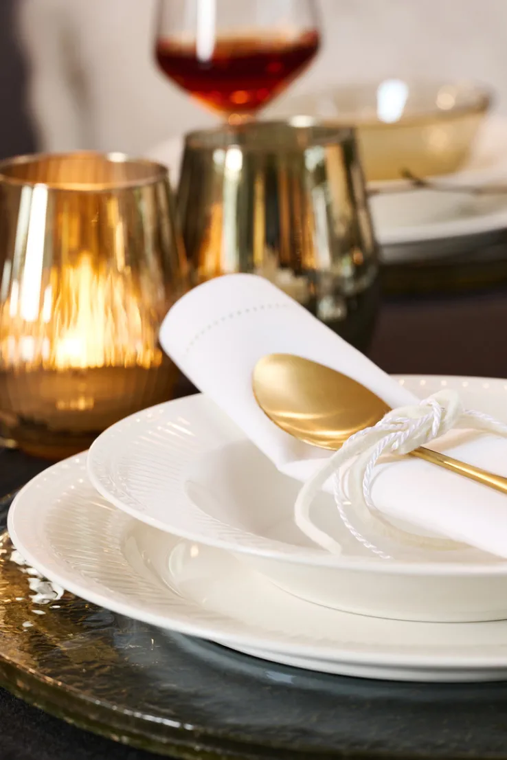 Ritzenhoff & Breker Tafelservice SOFIA 12-teilig Porzellan weiß