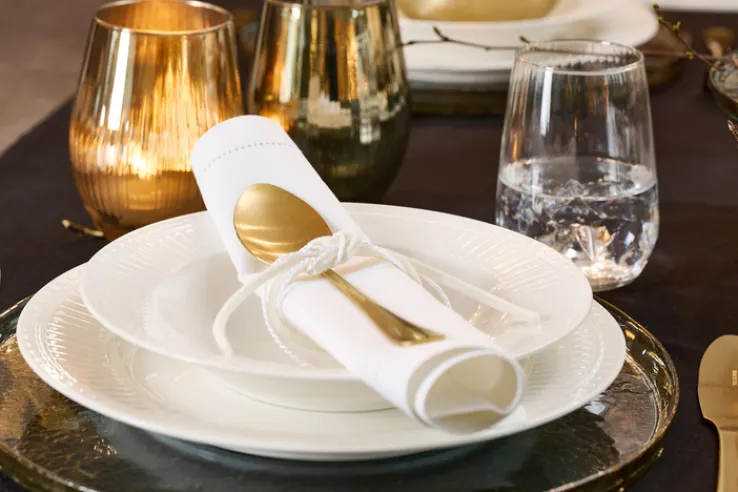 Ritzenhoff & Breker Tafelservice SOFIA 12-teilig Porzellan weiß