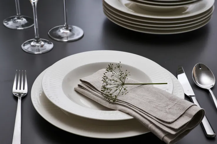 Ritzenhoff & Breker Tafelservice SOFIA 12-teilig Porzellan weiß