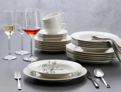 Ritzenhoff & Breker Tafelservice SOFIA 12-teilig Porzellan weiß