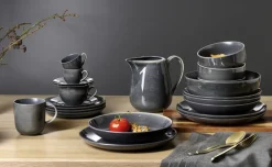 Ritzenhoff & Breker Tafelservice TOLEDO 8-teilig Steinzeug grau