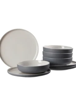 Ritzenhoff & Breker Tafelservice JASPER 8-teilig grau