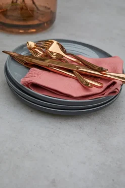 Ritzenhoff & Breker Teller flach JASPER 4er Set schwarz