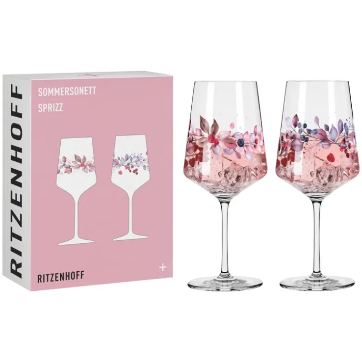 RITZENHOFF Aperitifglas SOMMERSONETT SPRIZZ F23 2er Set