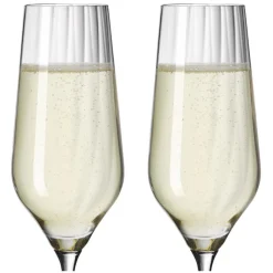 RITZENHOFF Champagnerglas STERNSCHLIFF 2er Set