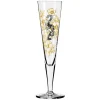 RITZENHOFF Champagnerglas BRILLIANTNACHT R. BOHNENBERG mit edlen Kristallen