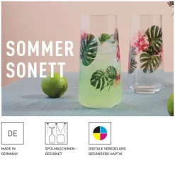 RITZENHOFF Trinkglas SOMMERSONETT 2er Set