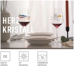 RITZENHOFF Weißweinglas HERZKRISTALL I C. KORDES