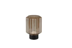 Reality RL RL Akku LED Tischlampe LORD schwarz /amber