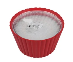 Reality RL RL Akku LED Tischlampe SUAREZ 2-teilig rot