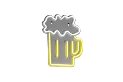 Reality RL RL LED Dekoleuchte, Kunststoff, 29,5 x 36 x 1,6 cm Mehrfarbig