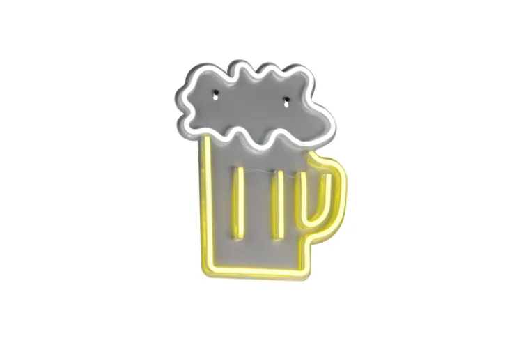 Reality RL RL LED Dekoleuchte, Kunststoff, 29,5 x 36 x 1,6 cm Mehrfarbig