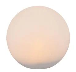 Reality RL RL LED Solarlampe MELO 30 cm weiß