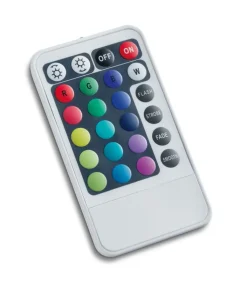 Reality RL RL LED Stehlampe LEIA mit Fernbedienung 104 cm Metall/Acryl chromfarbig/transparent