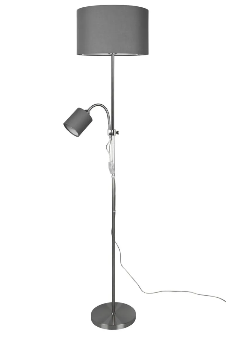 Reality RL RL Retrofit Stehlampe OWEN nickelfarbig