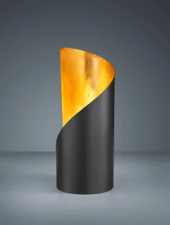 Reality RL RL Retrofit Tischlampe FRANK 1-flg 24 cm schwarz