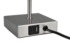 Reality RL RL Retrofit Tischlampe OLE 35 cm nickelfarbig /weiß