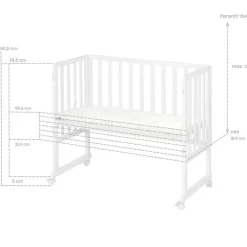 roba Stubenwagen 3 IN 1 weiß