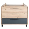 roba Wickelkommode ARTESANA braun/ grau