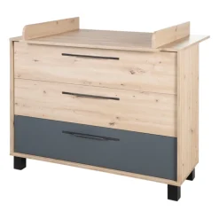 roba Wickelkommode ARTESANA braun/ grau