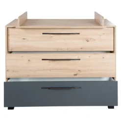 roba Wickelkommode ARTESANA braun/ grau