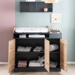 roba Wickelkommode LENN anthrazit