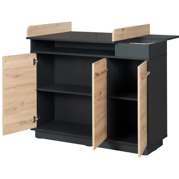 roba Wickelkommode LENN anthrazit