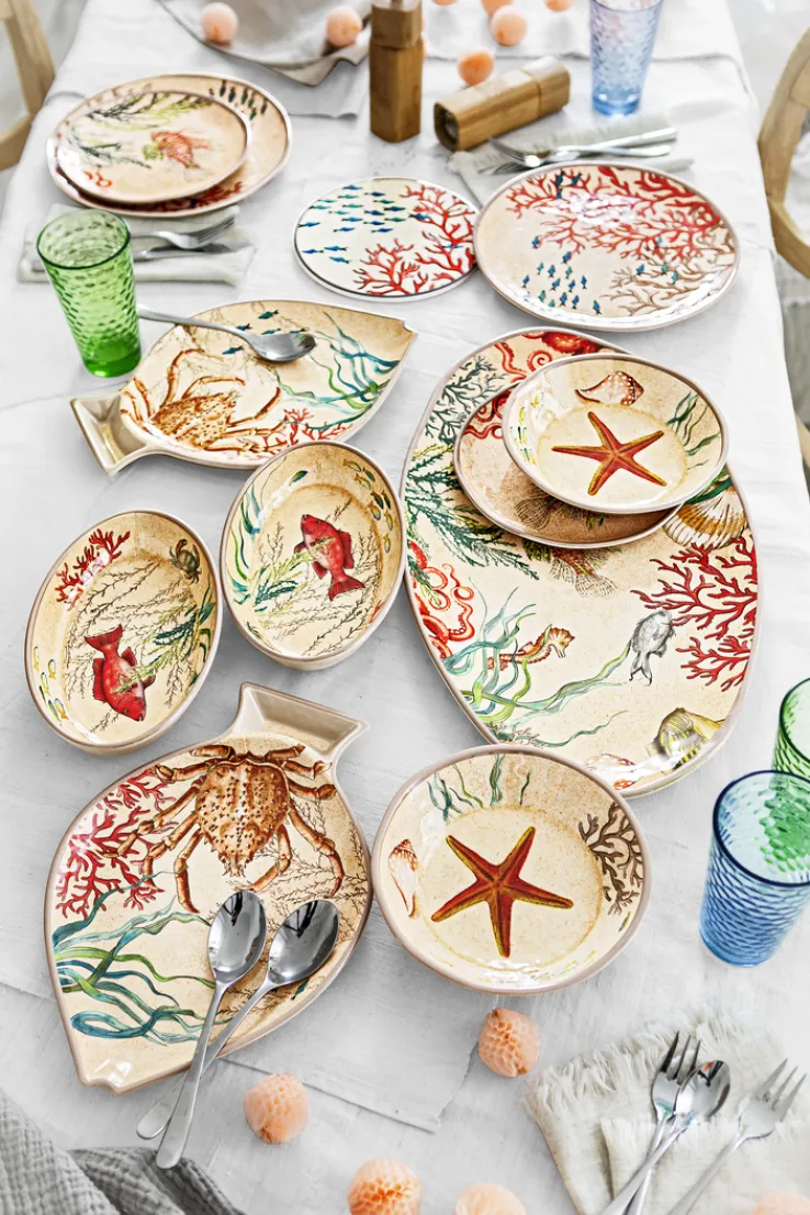 ROSE & TULIPANI Salatschüssel SEA LIFE 36 cm