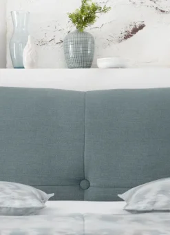 ruf Boxspringbett SENTA 180 x 200 cm blau