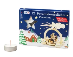 SAICO Teelicht 12er Set PREMIUM 1,80 cm Weiß