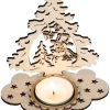 SAICO Teelichthalter WEIHNACHTSBAUM 7x11x13 cm