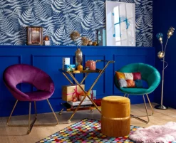 Schaffell UNIKAT ISLAND 60 x 85 cm altrosa