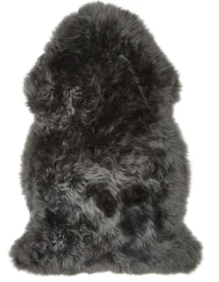 Schaffell UNIKAT OAKLAND I 60 x 85 cm schwarz