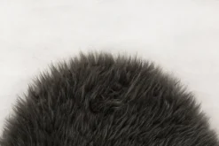 Schaffell UNIKAT OAKLAND I 60 x 85 cm schwarz