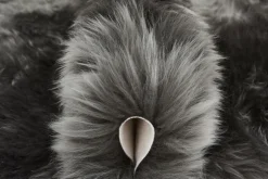 Schaffell UNIKAT OAKLAND I 60 x 85 cm schwarz